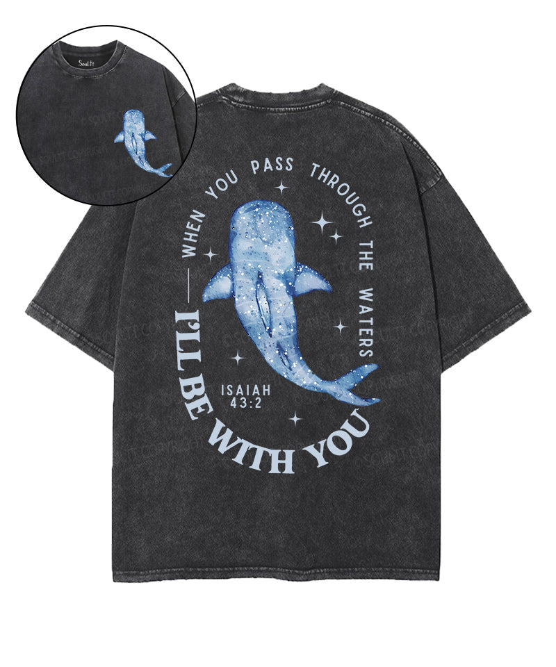 I Will Be With You Double Sided Unisex Washed Christian T-shirt Style002 Hoodie, Sweatshirt | CiraTrend.com (Image 1)