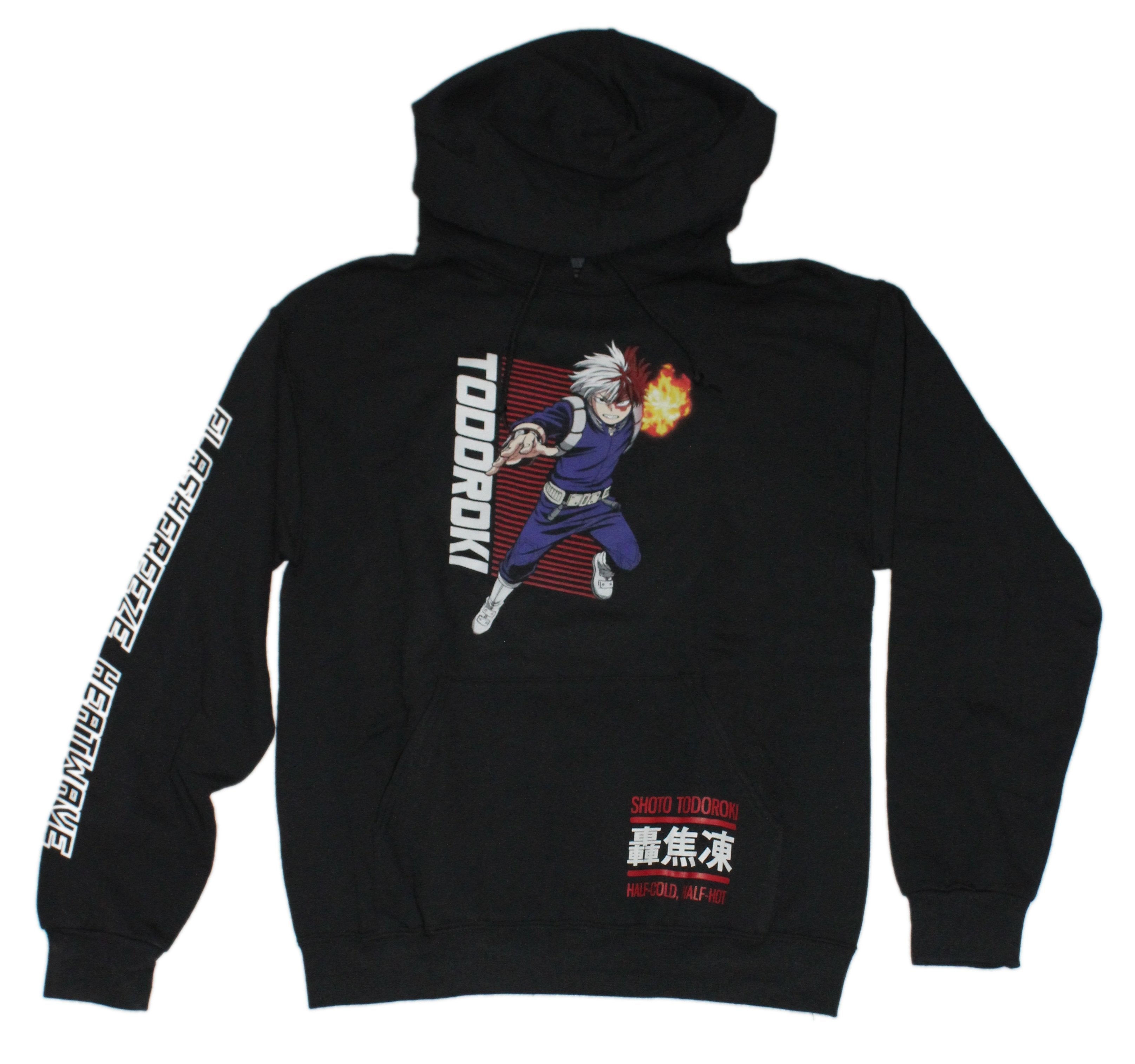 Black  My Hero Academia Hoodie Ft Shoto Todoroki T-Shirts, Sweatshirt | CiraTrend.com