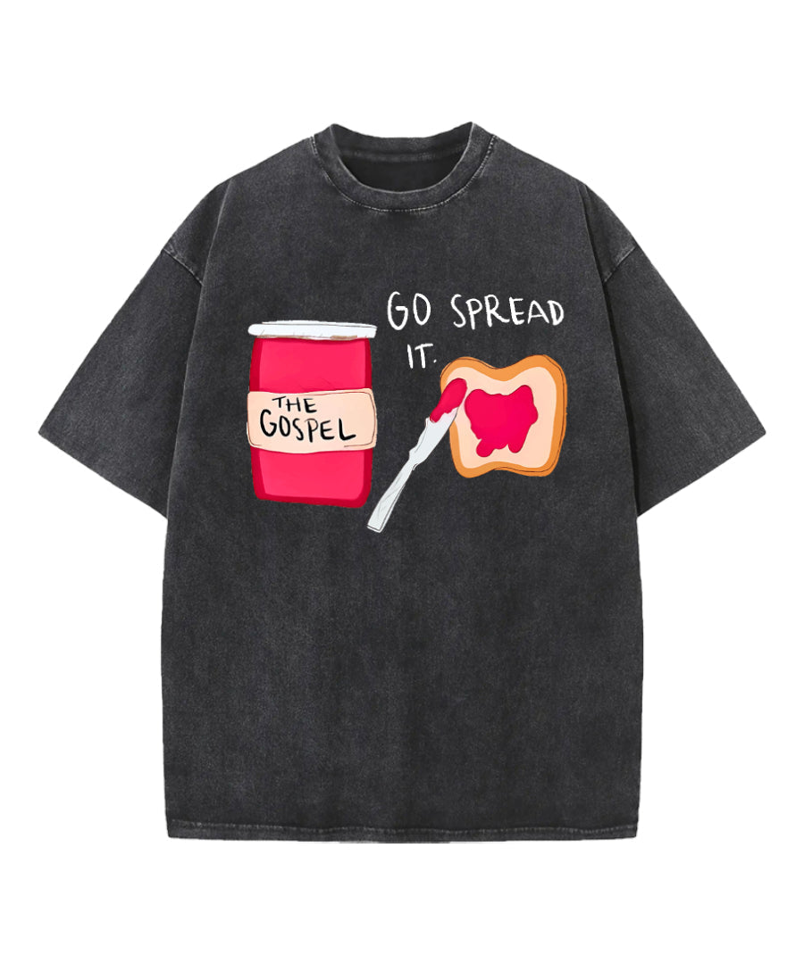 Go Spread Washed Christian Style001 T-Shirts, Hoodie, Sweatshirt