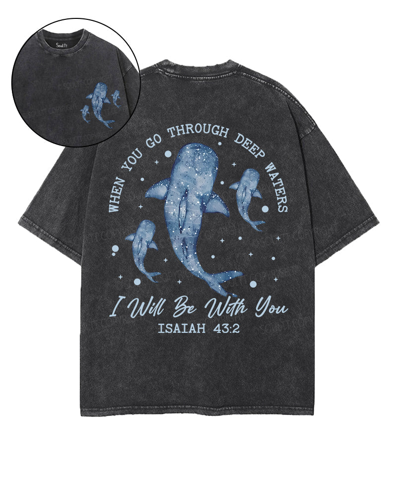 I Will Be With You Double Sided Unisex Washed Christian T-shirt Style023 Hoodie, Sweatshirt | CiraTrend.com (Image 1)