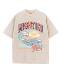 Mightier Than The Waves Washed Christian T-shirt Hoodie, Sweatshirt | CiraTrend.com (Image 1)