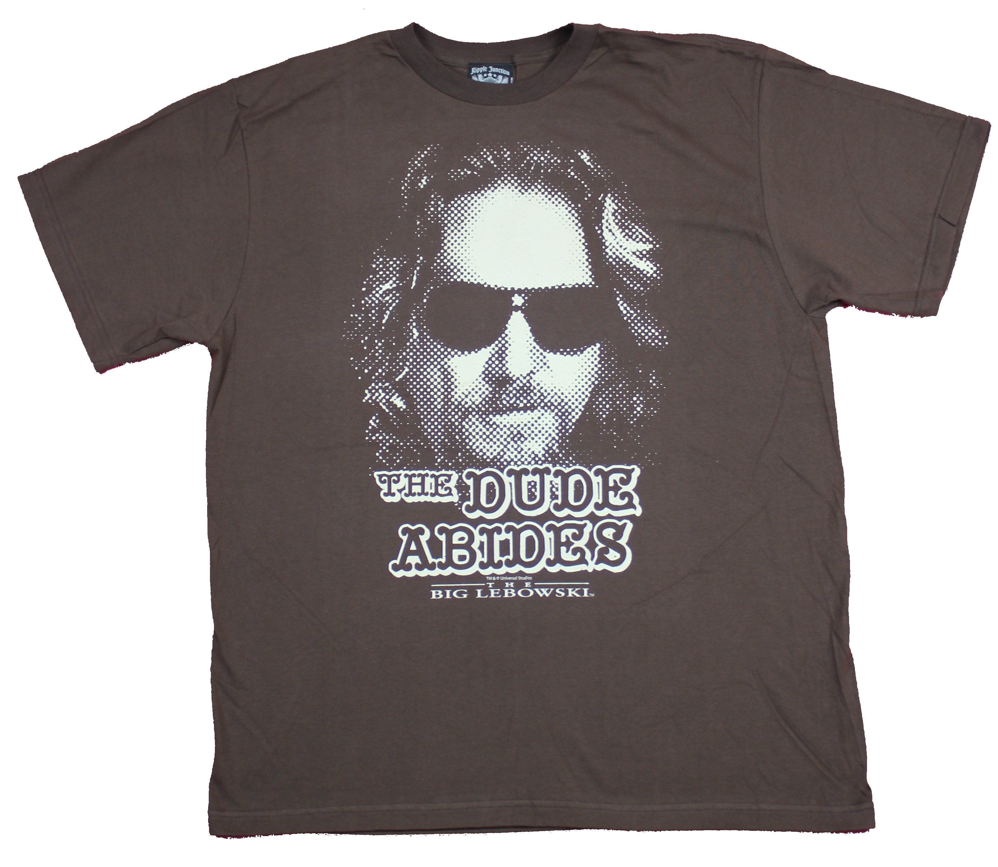 The Big Lebowski Mens T-Shirt  - The Dude Abides Dotted Face Image Hoodie, Sweatshirt | CiraTrend.com