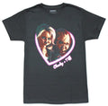 Bride Of Chucky Mens T-Shirt -Chucky + Tiff In Glowing Pink Heart Hoodie, Sweatshirt | CiraTrend.com