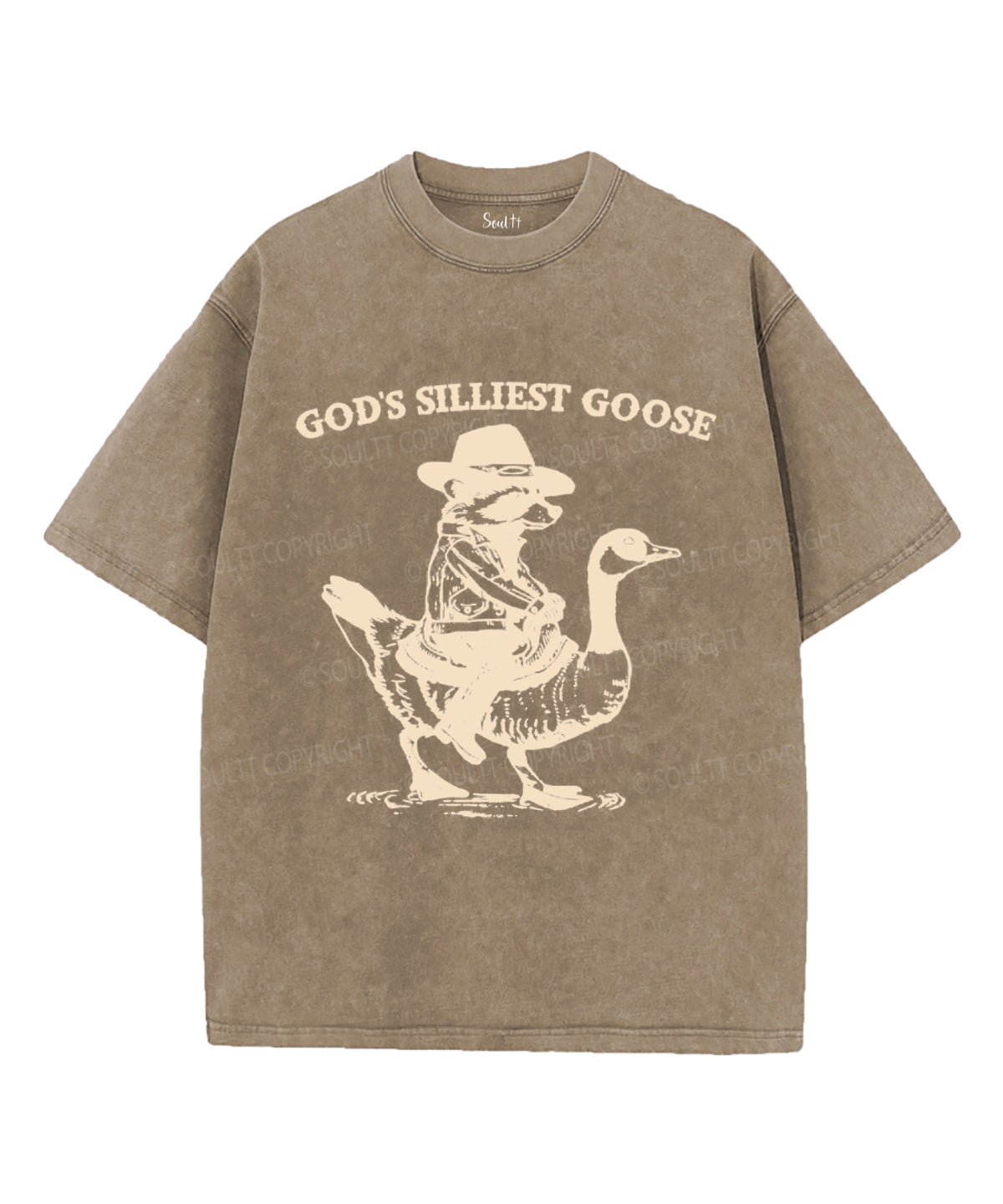 God'S Silliest Goose Washed Christian T-Shirts, Hoodie, Sweatshirt
