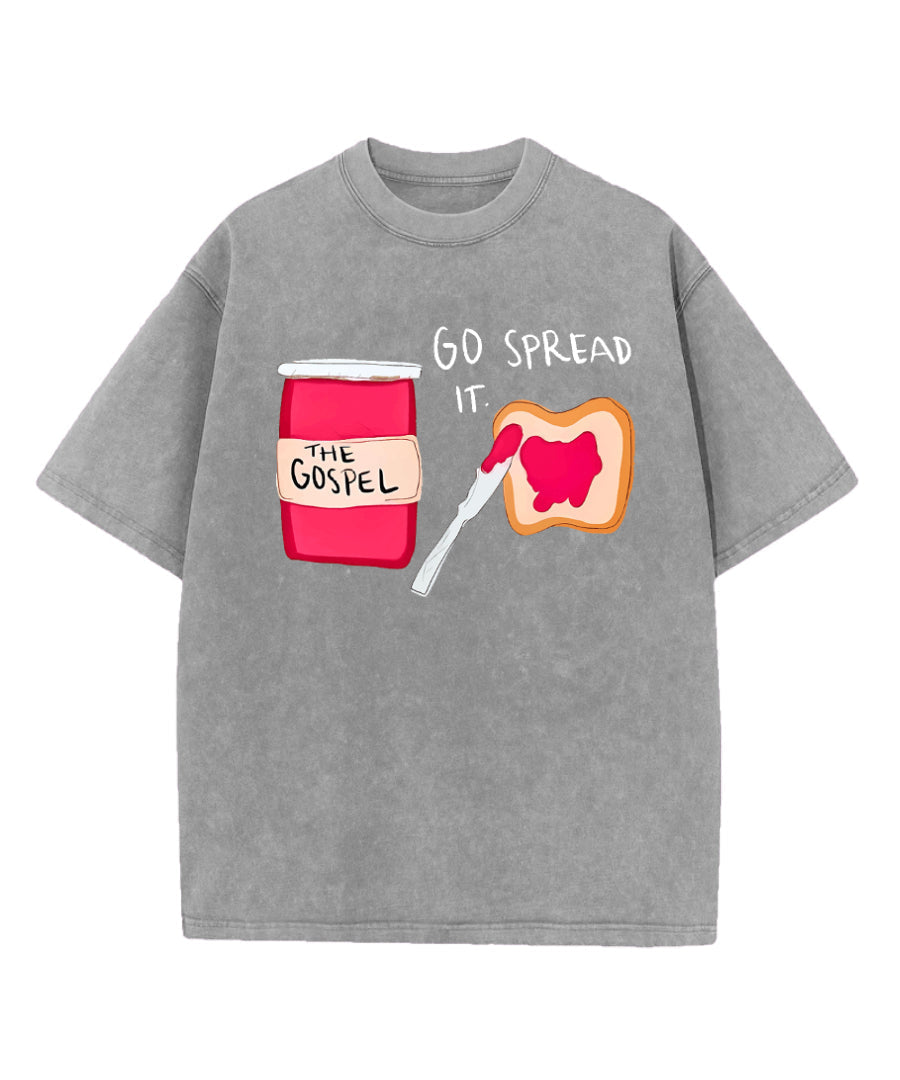 Go Spread Washed Christian Style001 T-Shirts, Hoodie, Sweatshirt