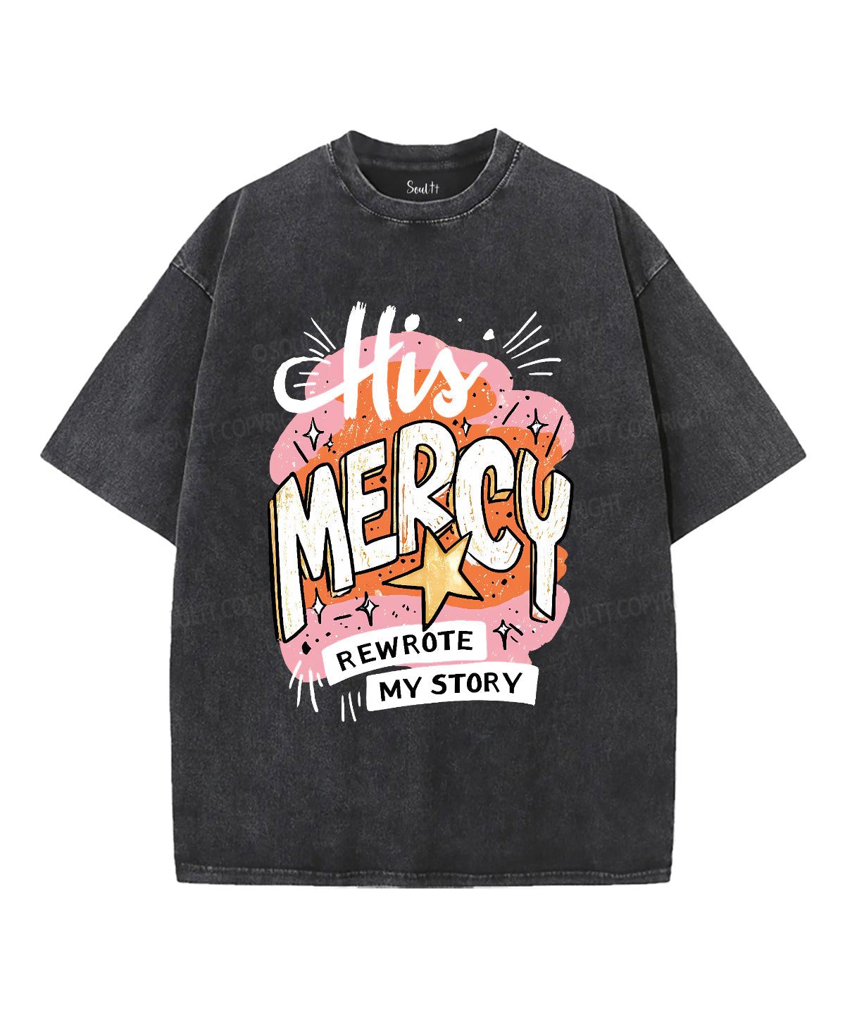 His Mercy Washed Christian T-Shirts, Hoodie, Sweatshirt