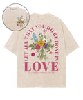 Let All That You Do Be Done Love Double Sided Washed Christian T-Shirts, Hoodie, Sweatshirt