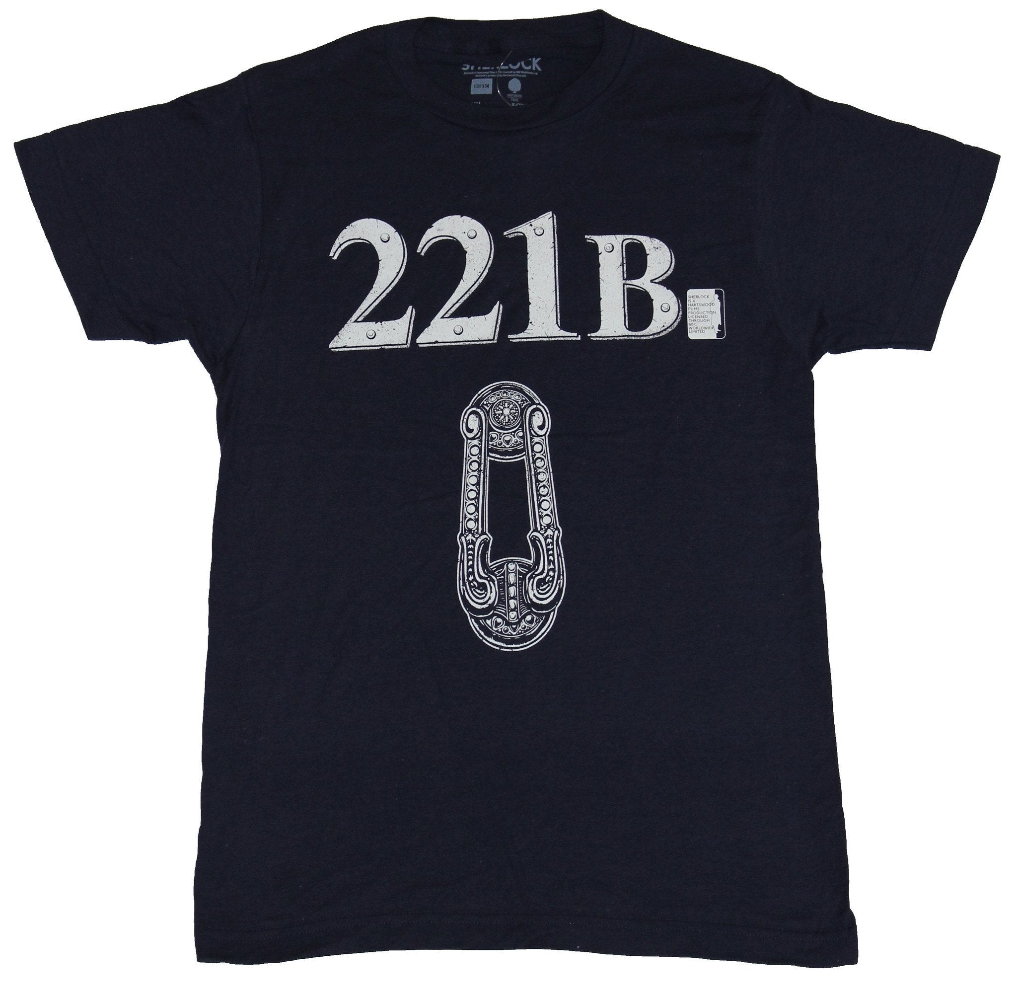 Sherlock (BBC TV ) 221B Door Knocker Image T-Shirts, Hoodie, Sweatshirt