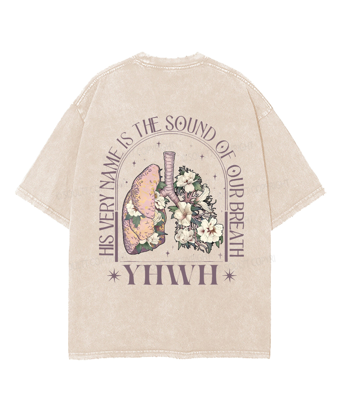 His Very Name Is Sound Our Breath Double Sided Washed Christian T-Shirts, Hoodie, Sweatshirt