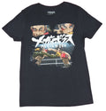 Megalo Box Mens T-Shirt - Boxing Face Off with Kanji Between Hoodie, Sweatshirt | CiraTrend.com