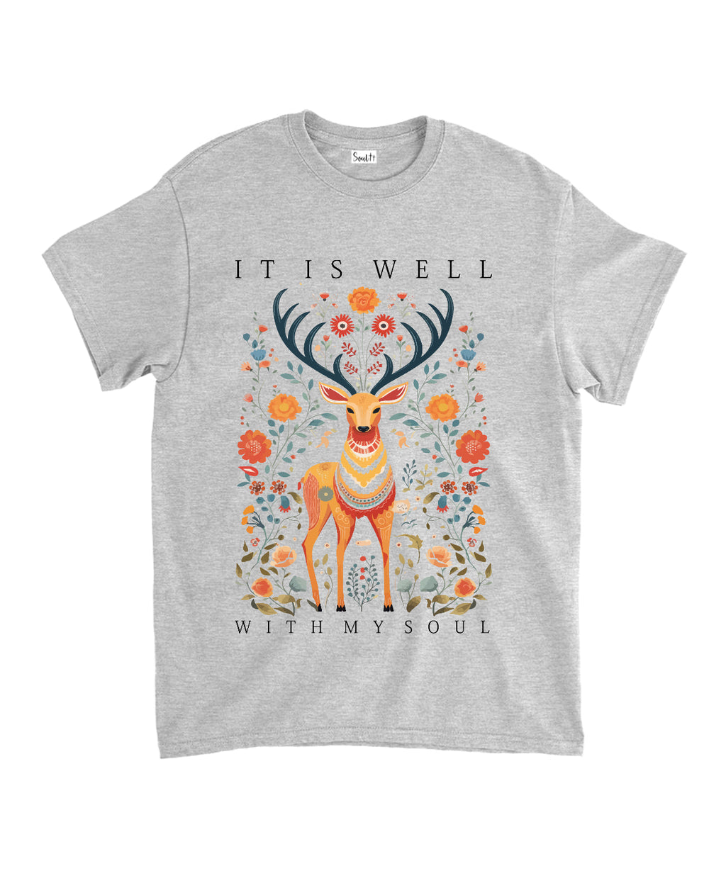Is Well My Soul Cotton Christian Style007 T-Shirts, Hoodie, Sweatshirt