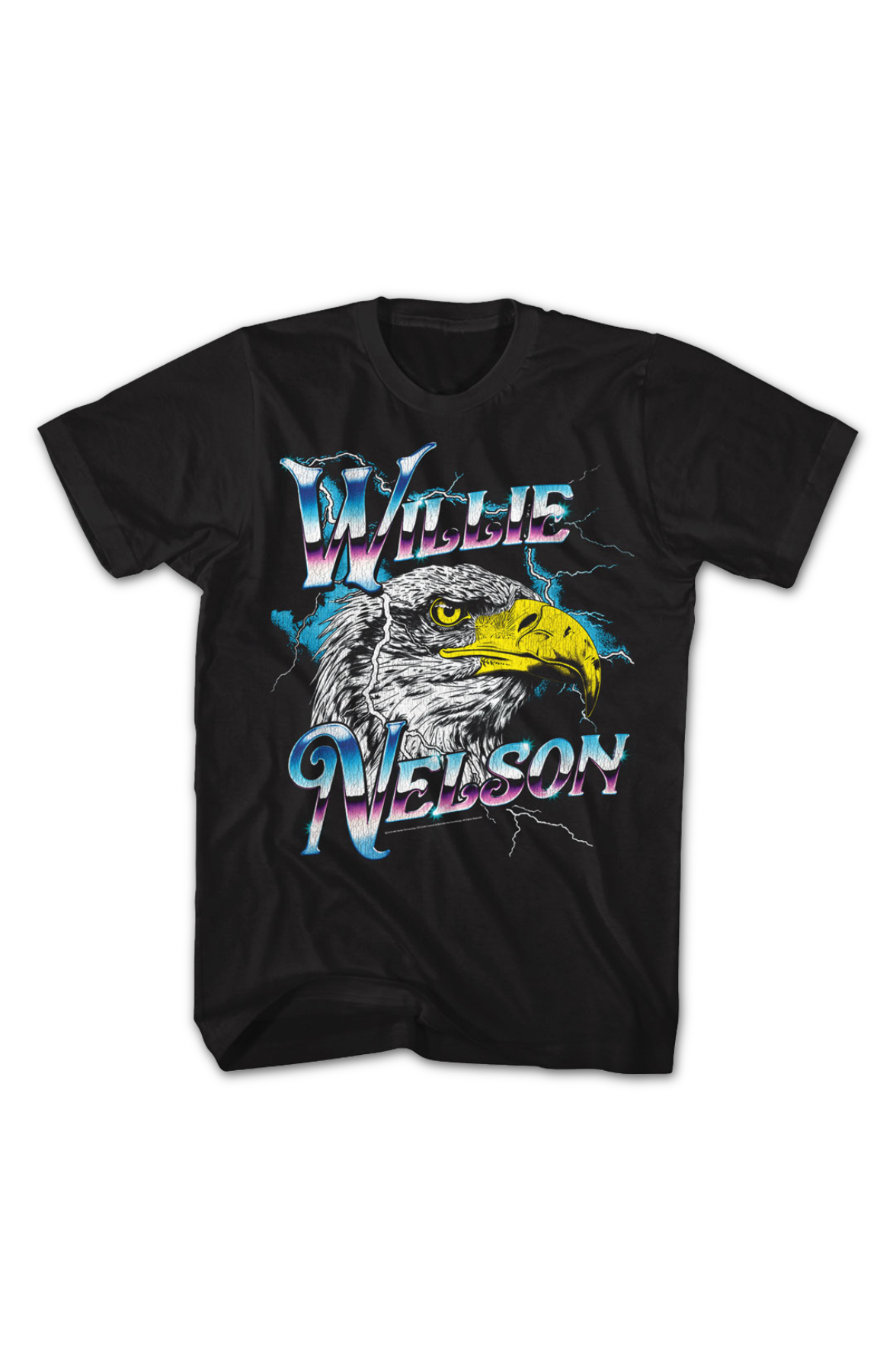 Eagle Lightning Willie Nelson T-Shirt Hoodie, Sweatshirt | CiraTrend.com (Image 2)