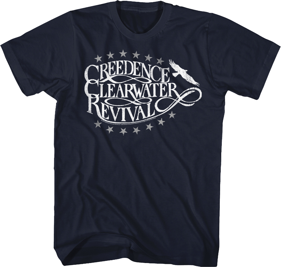 Eagle Logo Creedence Clearwater Revival T-Shirt Hoodie, Sweatshirt | CiraTrend.com (Image 1)