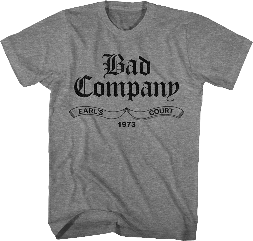 Earl's Court Bad Company T-Shirt Hoodie, Sweatshirt | CiraTrend.com (Image 1)