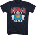 Blue Earth Federation Gundam T-Shirt Hoodie, Sweatshirt | CiraTrend.com (Image 1)