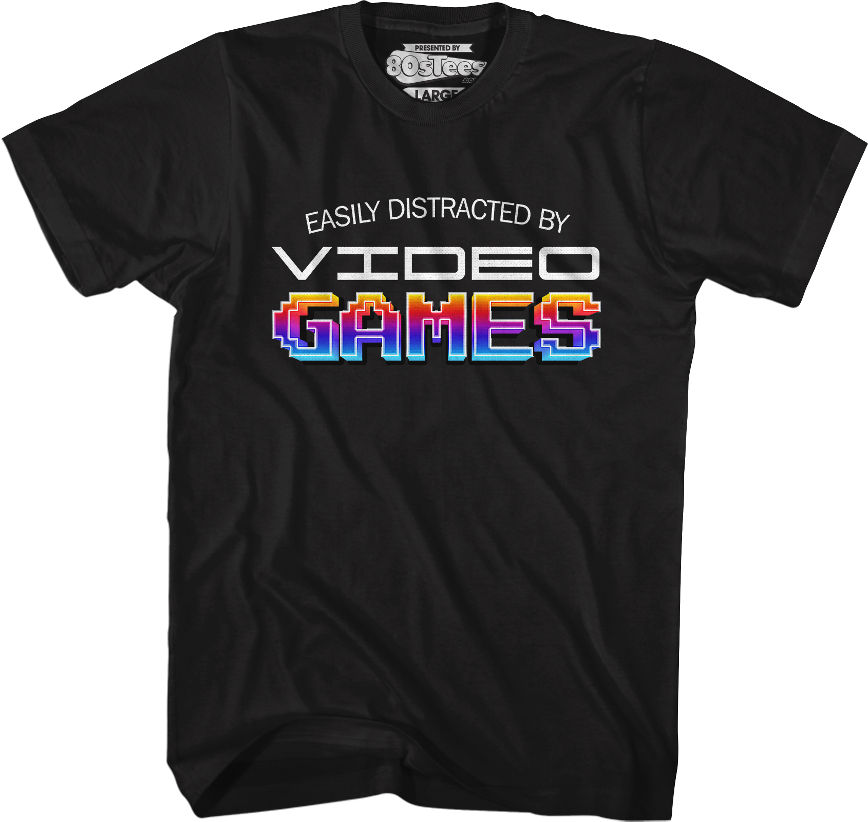 Easily Distracted By Video Games T-Shirt Hoodie, Sweatshirt | CiraTrend.com (Image 1)