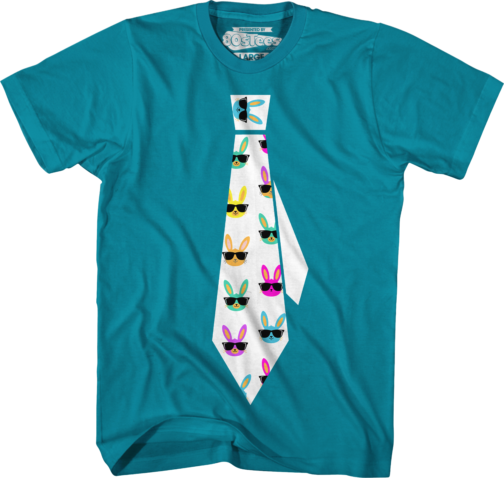 Easter Bunny Tie T-Shirt Hoodie, Sweatshirt | CiraTrend.com (Image 3)