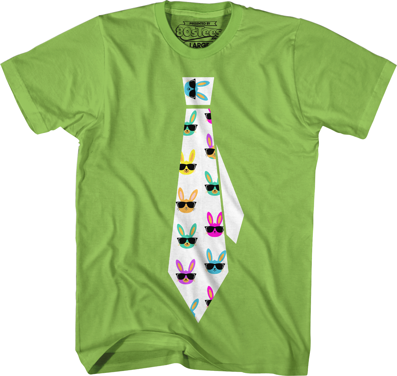 Easter Bunny Tie T-Shirt Hoodie, Sweatshirt | CiraTrend.com (Image 4)