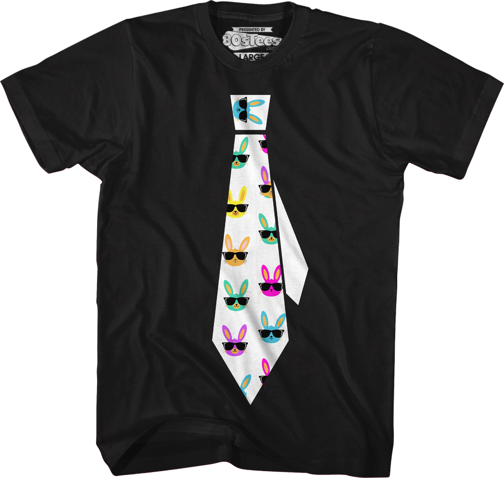 Easter Bunny Tie T-Shirt Hoodie, Sweatshirt | CiraTrend.com (Image 1)