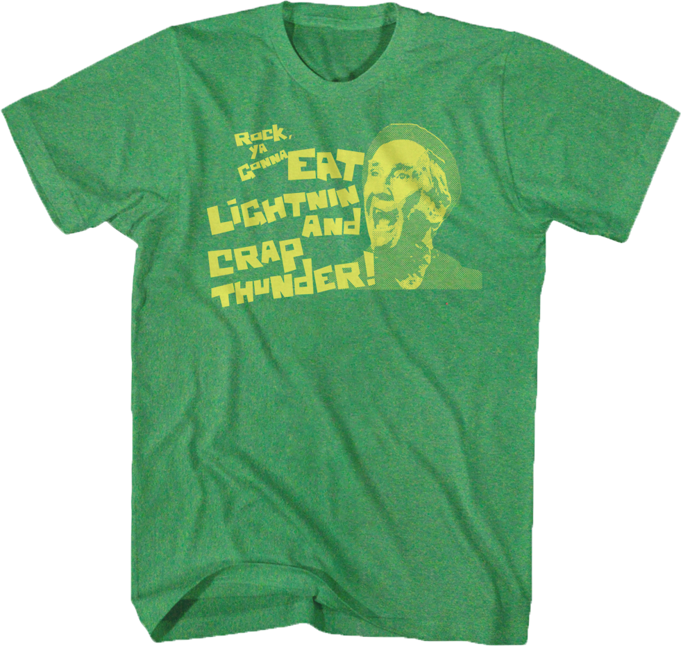 Eat Lightning and Crap Thunder Rocky T-Shirt Hoodie, Sweatshirt | CiraTrend.com (Image 1)