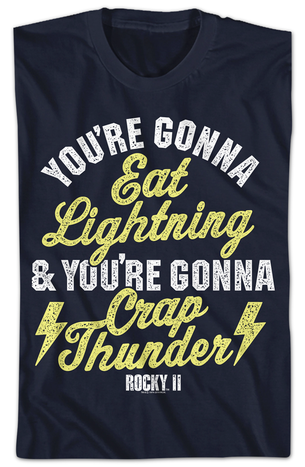 Eat Lightning Crap Thunder Rocky II T-Shirt Hoodie, Sweatshirt | CiraTrend.com (Image 2)