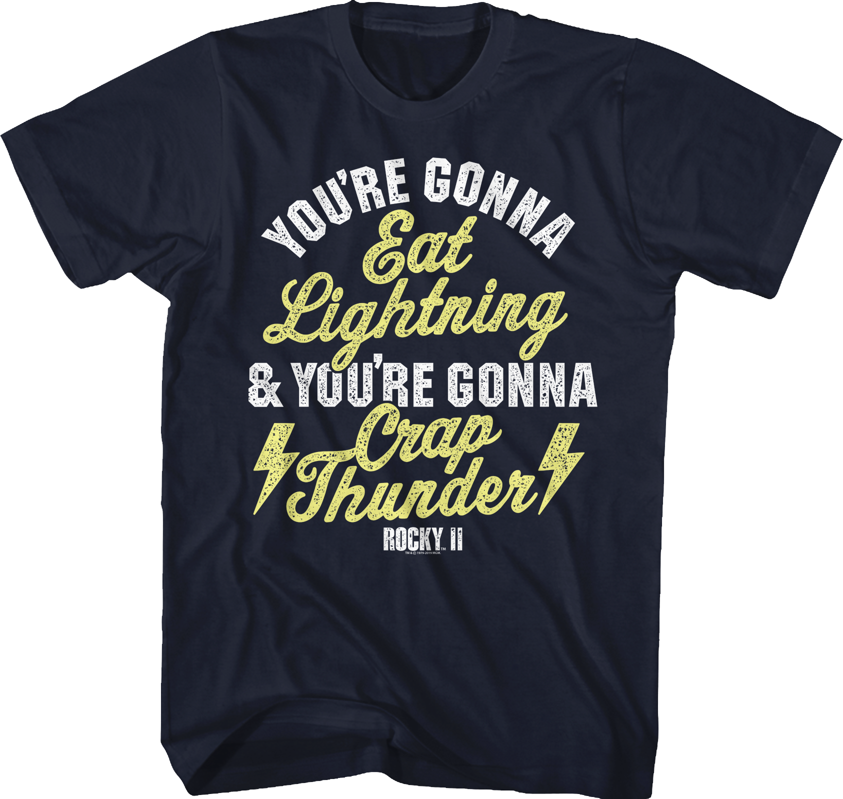 Eat Lightning Crap Thunder Rocky II T-Shirt Hoodie, Sweatshirt | CiraTrend.com (Image 1)