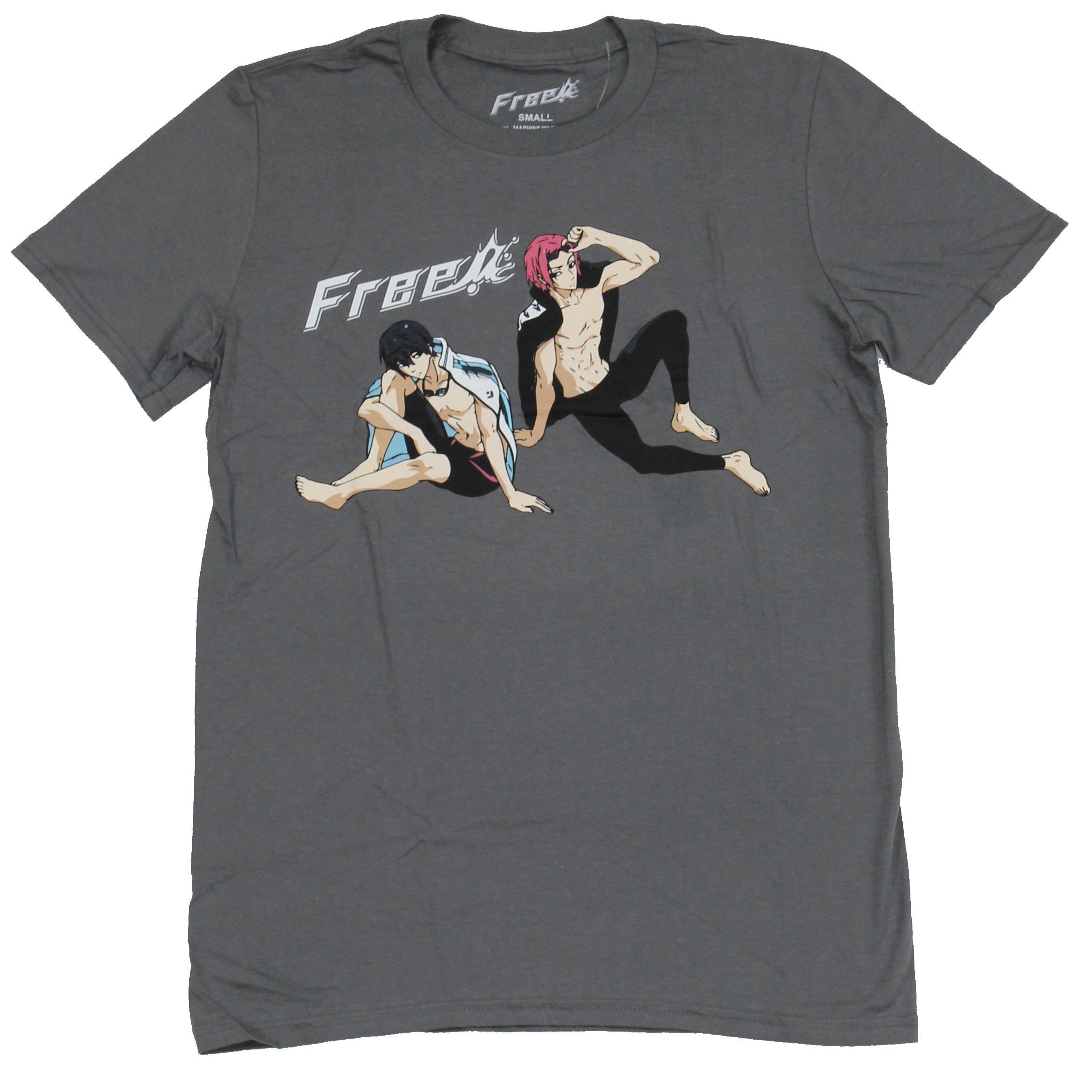 Free! Mens T-Shirt - Iwatobi High School Swimming Club Haruka & Rin Hoodie, Sweatshirt | CiraTrend.com
