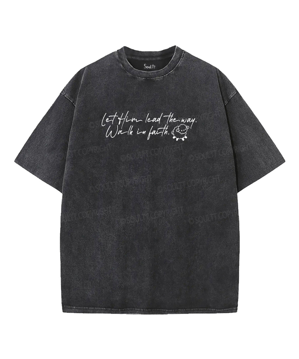 The Lord Is My Shepherd Double Sided Unisex Washed Christian T-shirt Style005 Hoodie, Sweatshirt | CiraTrend.com (Image 2)