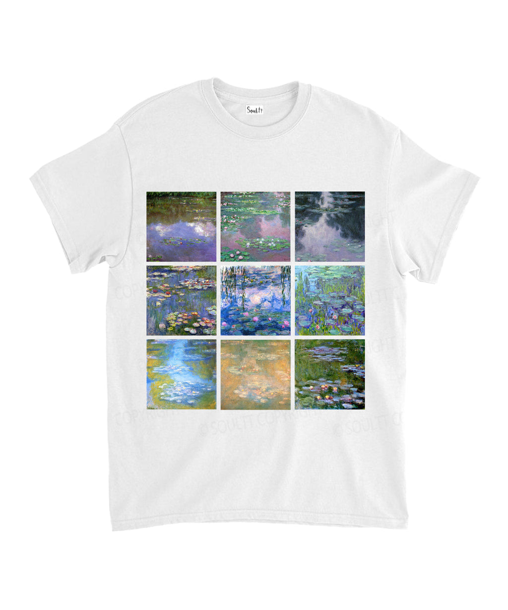Water Lily Unisex Cotton Christian T-Shirt Hoodie, Sweatshirt | CiraTrend.com (Image 1)