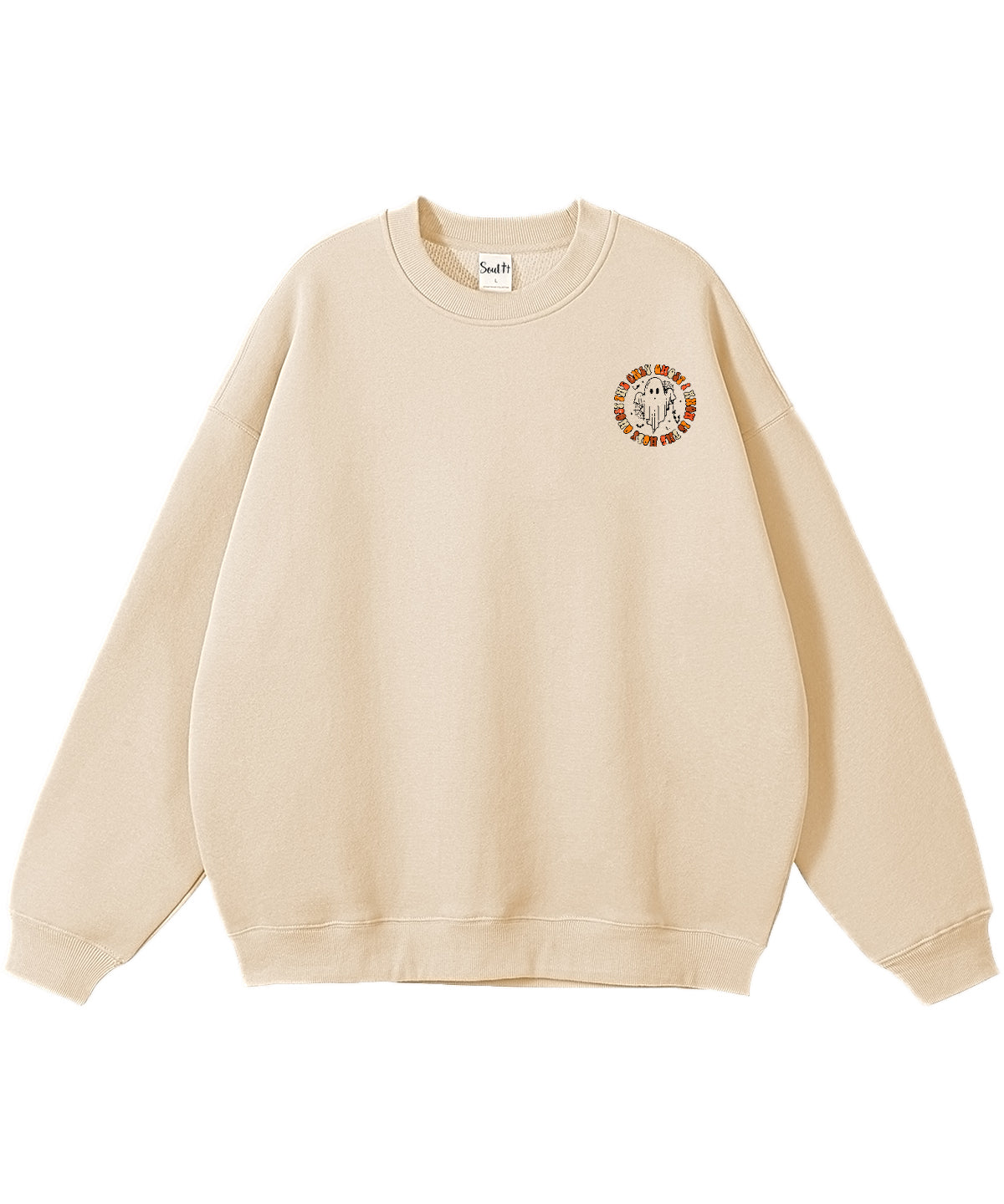 The Only Ghost Double Sided Cotton Christian Sweatshirt T-Shirts, Hoodie | CiraTrend.com (Image 4)