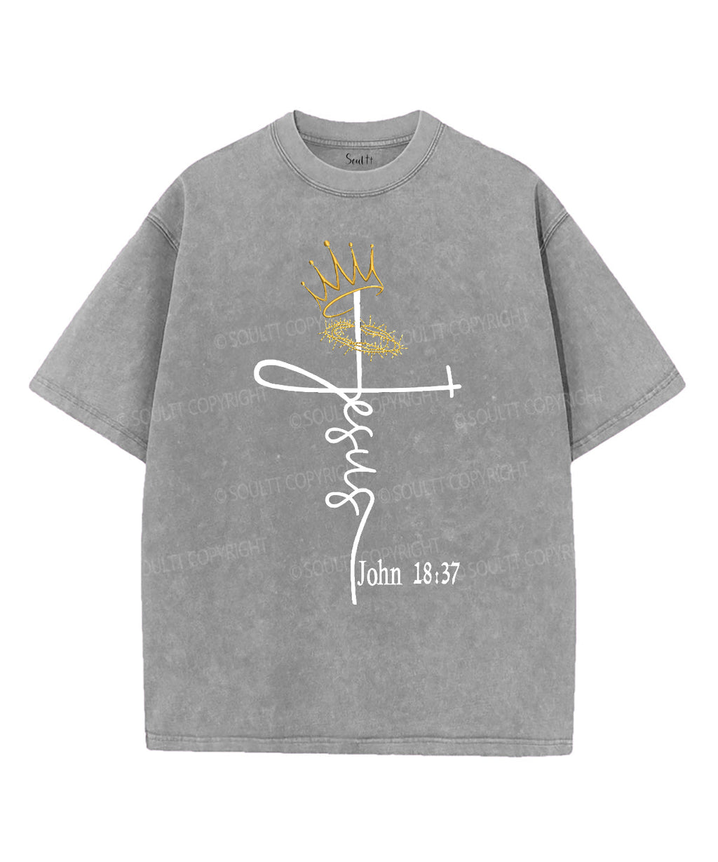 I Am King Washed Christian T-Shirts, Hoodie, Sweatshirt