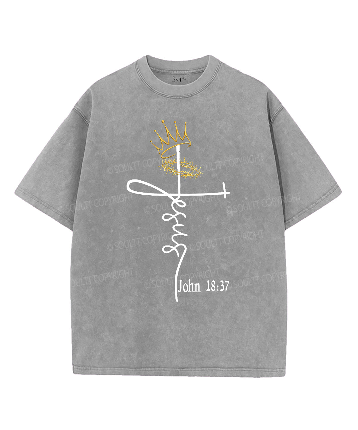 I Am King Washed Christian T-Shirts, Hoodie, Sweatshirt