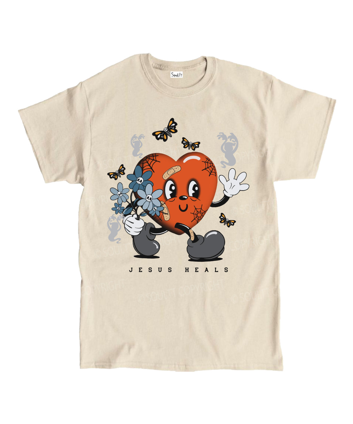 Jesus Heals Unisex Cotton Christian T-Shirt Style002 Hoodie, Sweatshirt | CiraTrend.com (Image 4)