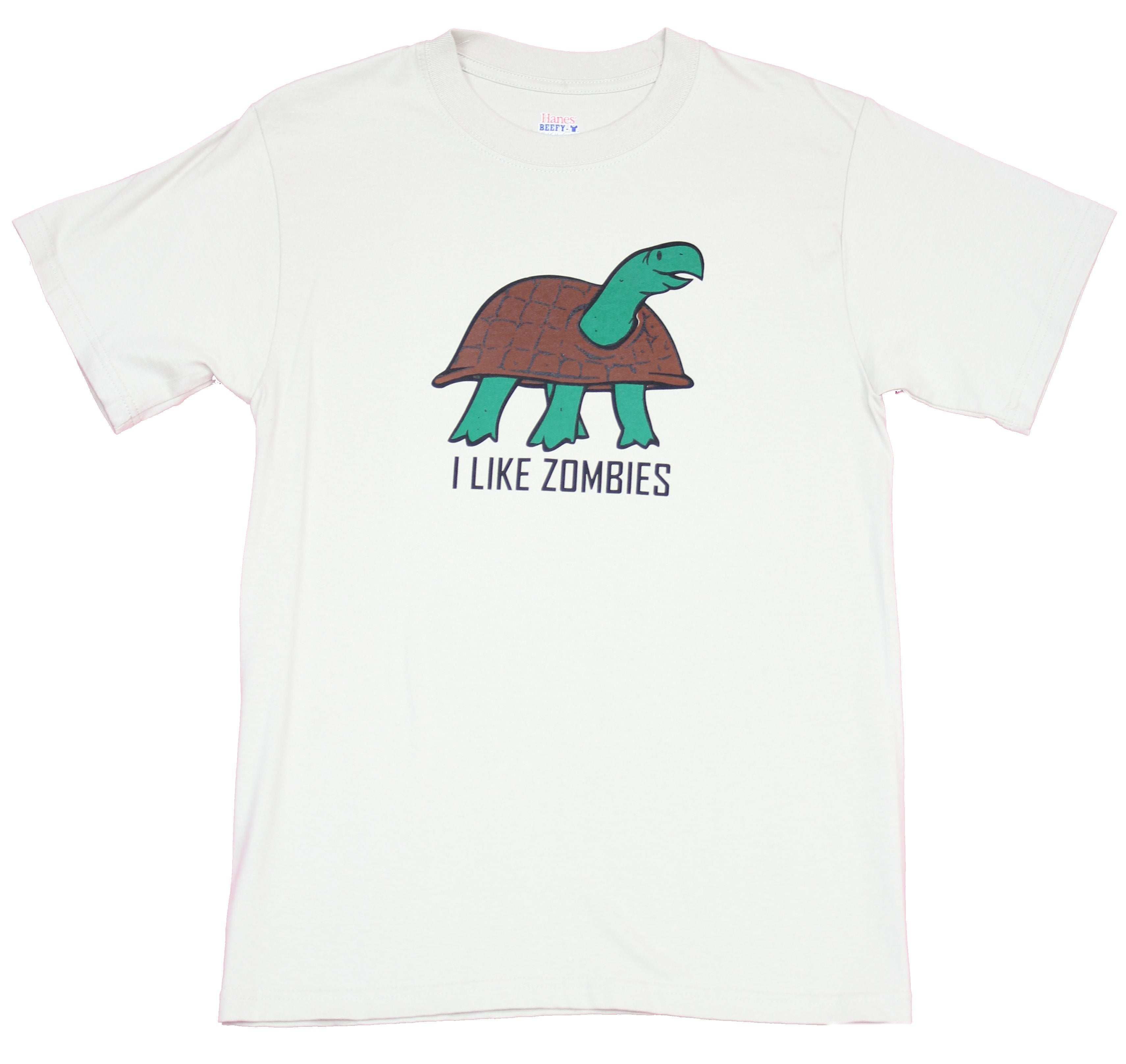 I Like Zombies Mens T-Shirt - Crazy Turtle Image Hoodie, Sweatshirt | CiraTrend.com