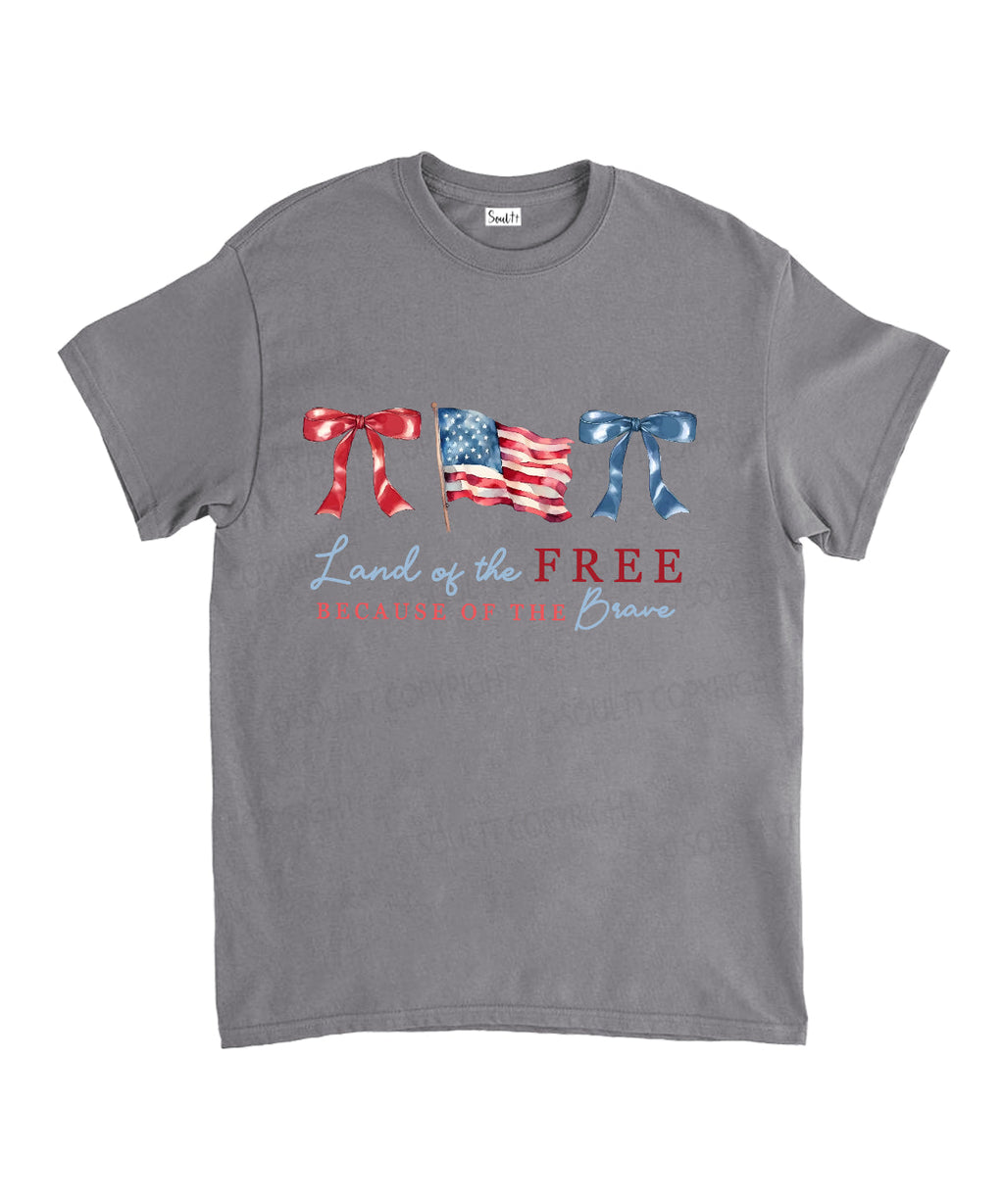 Land Of Free Unisex Cotton Christian T-Shirt Hoodie, Sweatshirt | CiraTrend.com (Image 4)