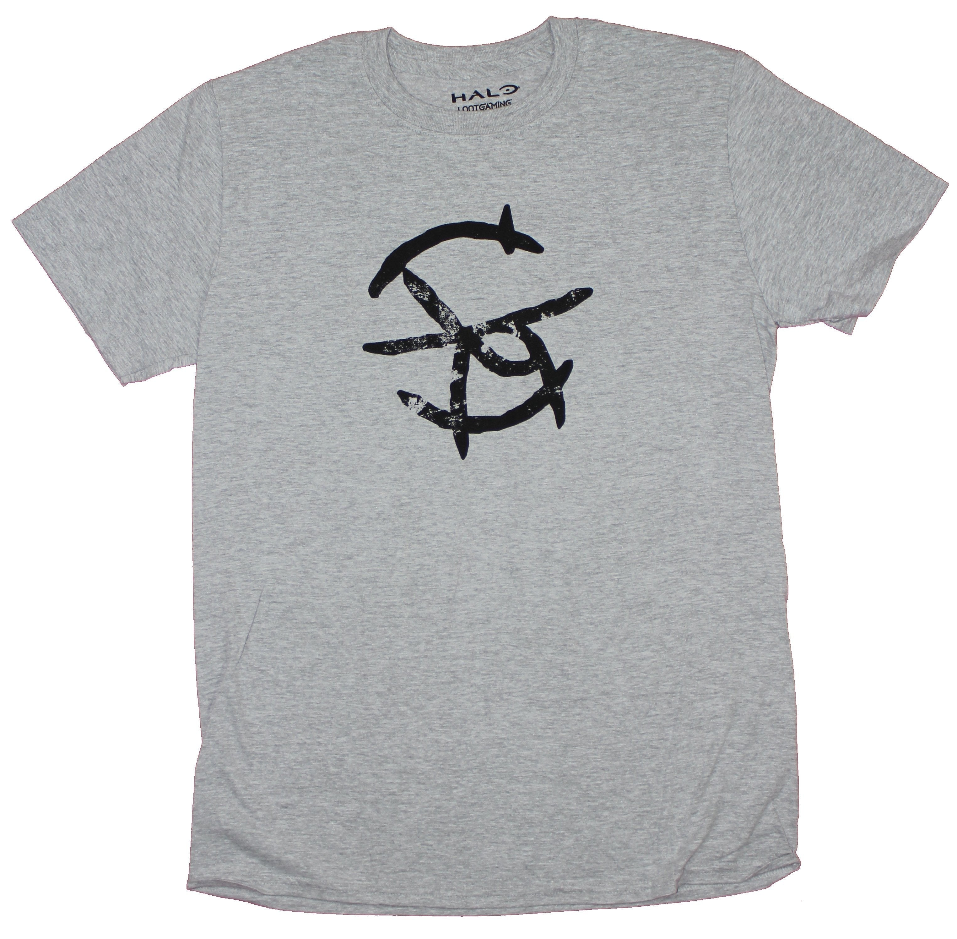 Halo Mens T-Shirt- Mark of Shame Distressed Symbol Hoodie, Sweatshirt | CiraTrend.com