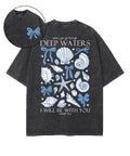 I Will Be With You Double Sided Unisex Washed Christian T-shirt Style019 Hoodie, Sweatshirt | CiraTrend.com (Image 1)