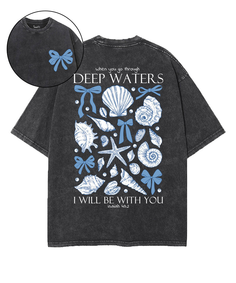 I Will Be With You Double Sided Unisex Washed Christian T-shirt Style019 Hoodie, Sweatshirt | CiraTrend.com (Image 1)