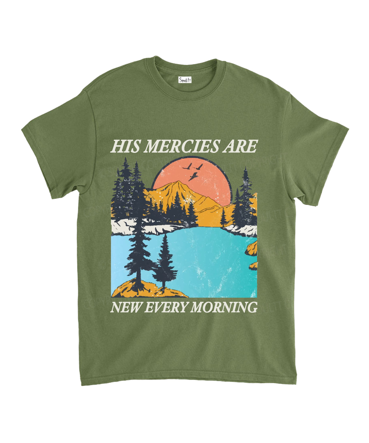 New Every Morning Unisex Cotton Christian T-Shirt Hoodie, Sweatshirt | CiraTrend.com (Image 1)