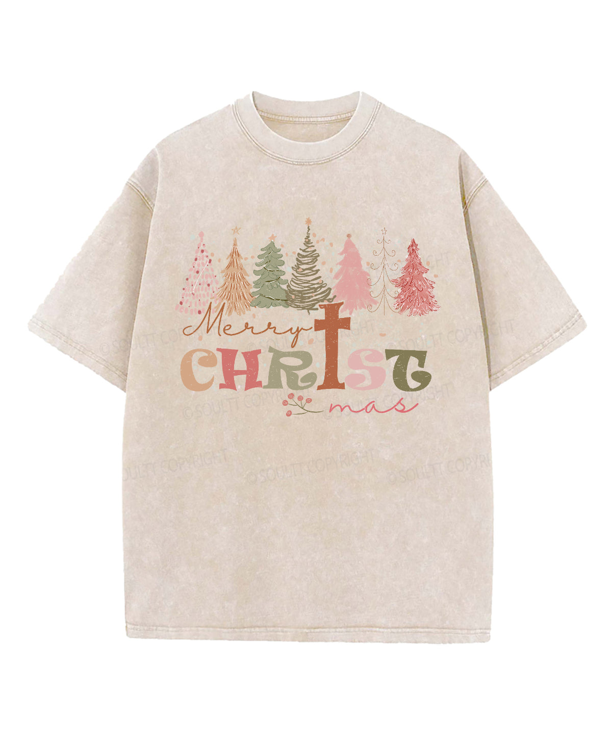 Merry Christmas Washed Christian T-shirt Style003 Hoodie, Sweatshirt | CiraTrend.com (Image 2)