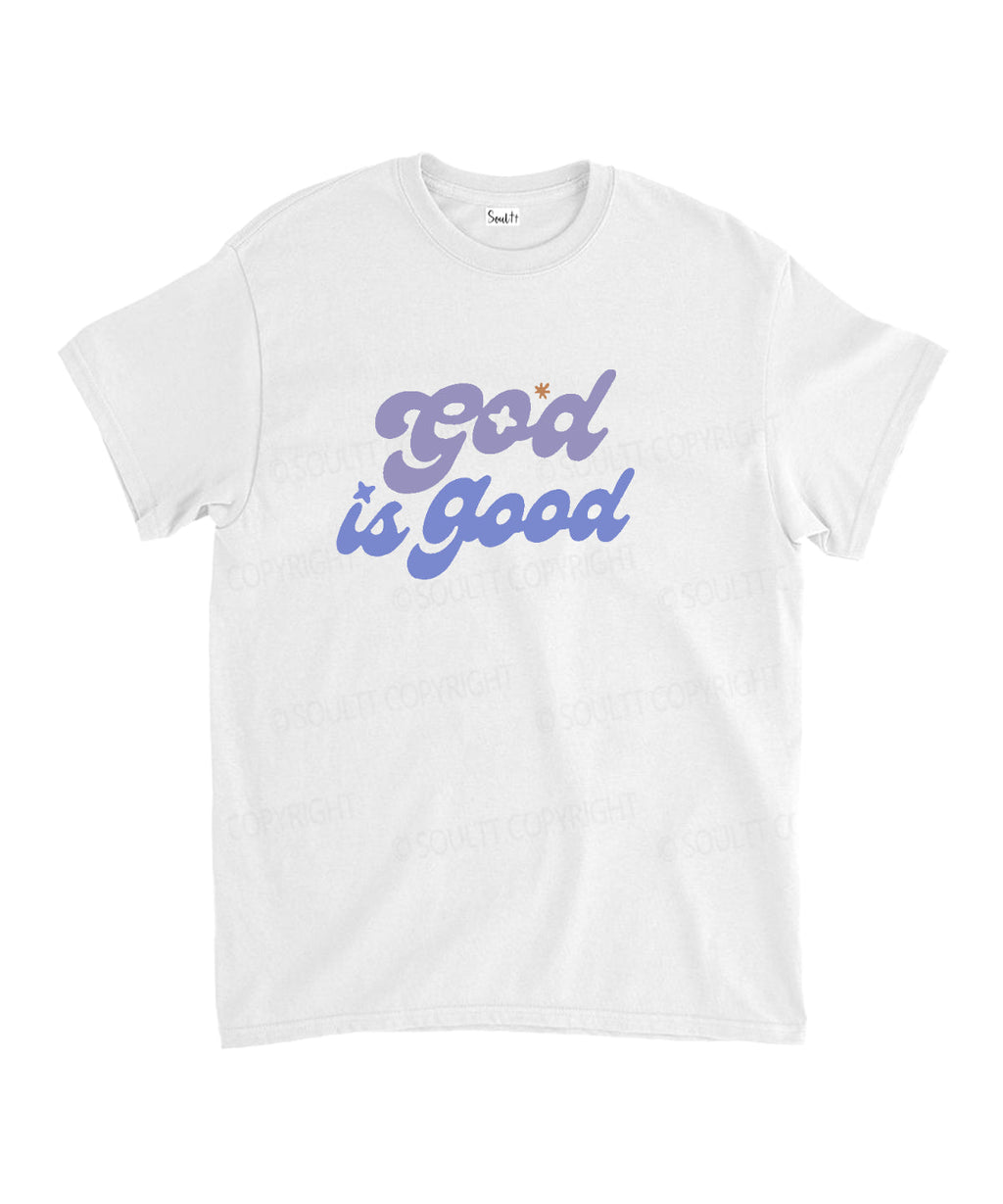 God Is Good Double Sided Unisex Cotton Christian T-Shirt Hoodie, Sweatshirt | CiraTrend.com (Image 2)