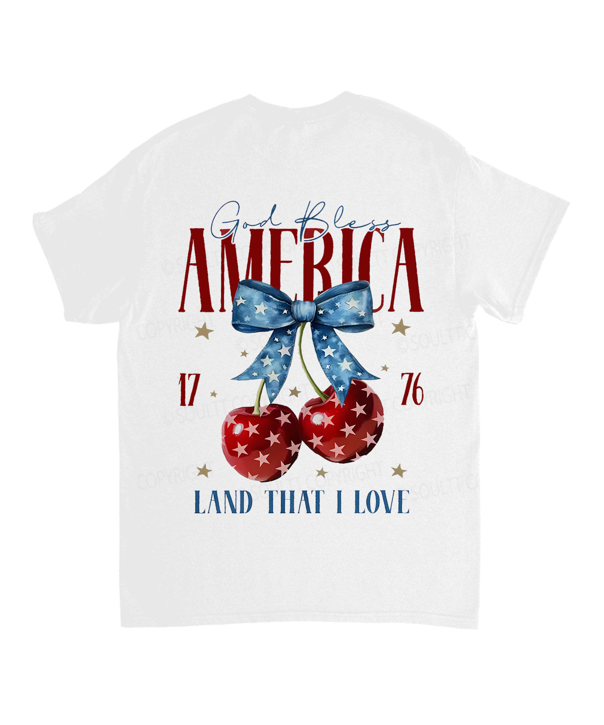 God Bless America Double Sided Cotton Christian T-Shirts, Hoodie, Sweatshirt