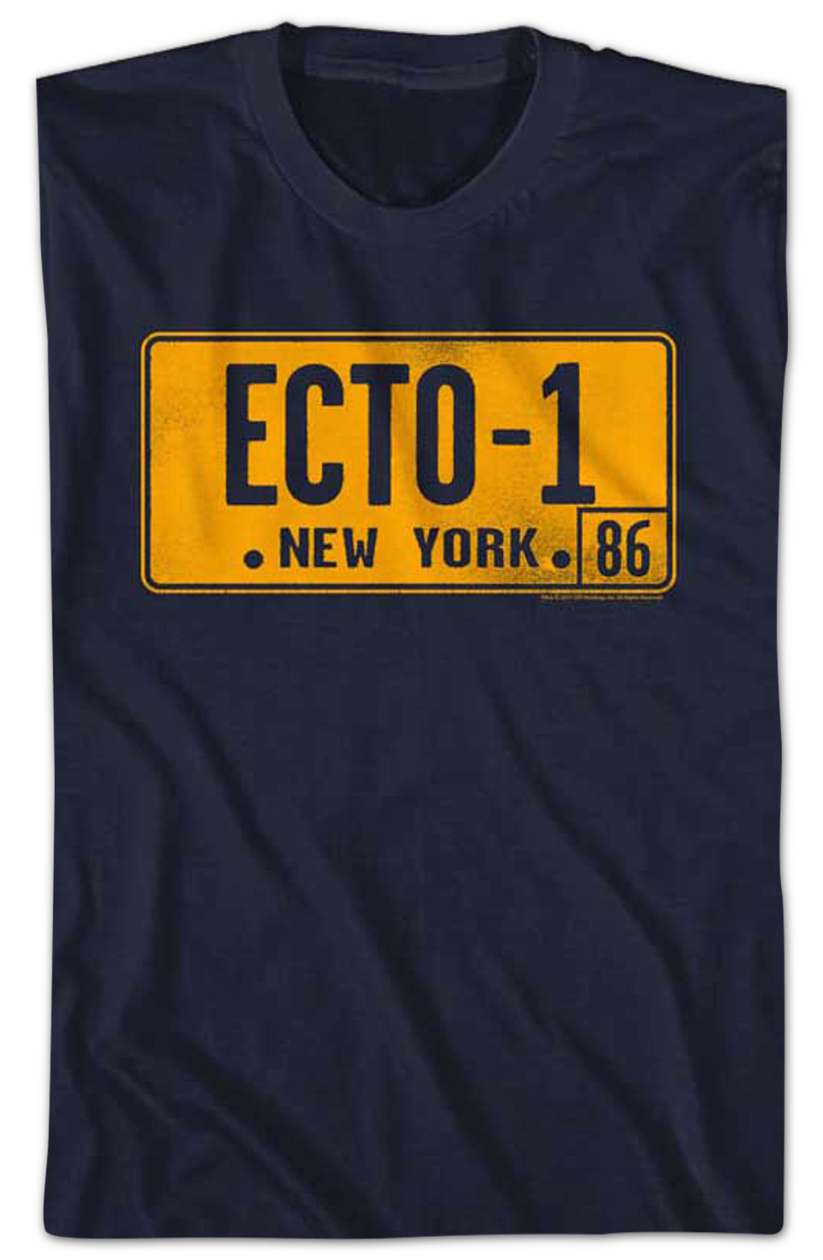 Ecto-1 License Plate Real Ghostbusters T-Shirt Hoodie, Sweatshirt | CiraTrend.com (Image 2)