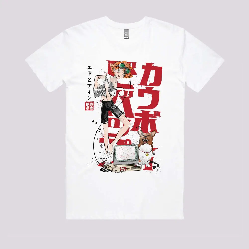 Ed and Ein Sumi-e T-Shirt Hoodie, Sweatshirt | CiraTrend.com (Image 2)