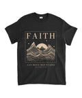 Faith Can Move Mountains Unisex Cotton Christian T-Shirt Hoodie, Sweatshirt | CiraTrend.com (Image 1)