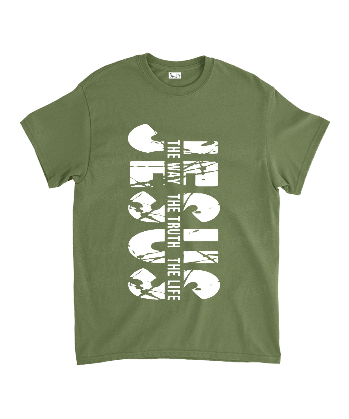 The Way The Truth The Life Unisex Cotton Christian T-Shirt Hoodie, Sweatshirt | CiraTrend.com (Image 5)