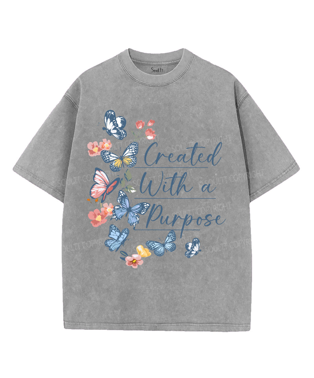 Created Perpose Washed Christian T-Shirts, Hoodie, Sweatshirt