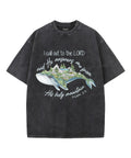 I Call Out To The Lord Unisex Washed Christian T-shirt Hoodie, Sweatshirt | CiraTrend.com (Image 1)
