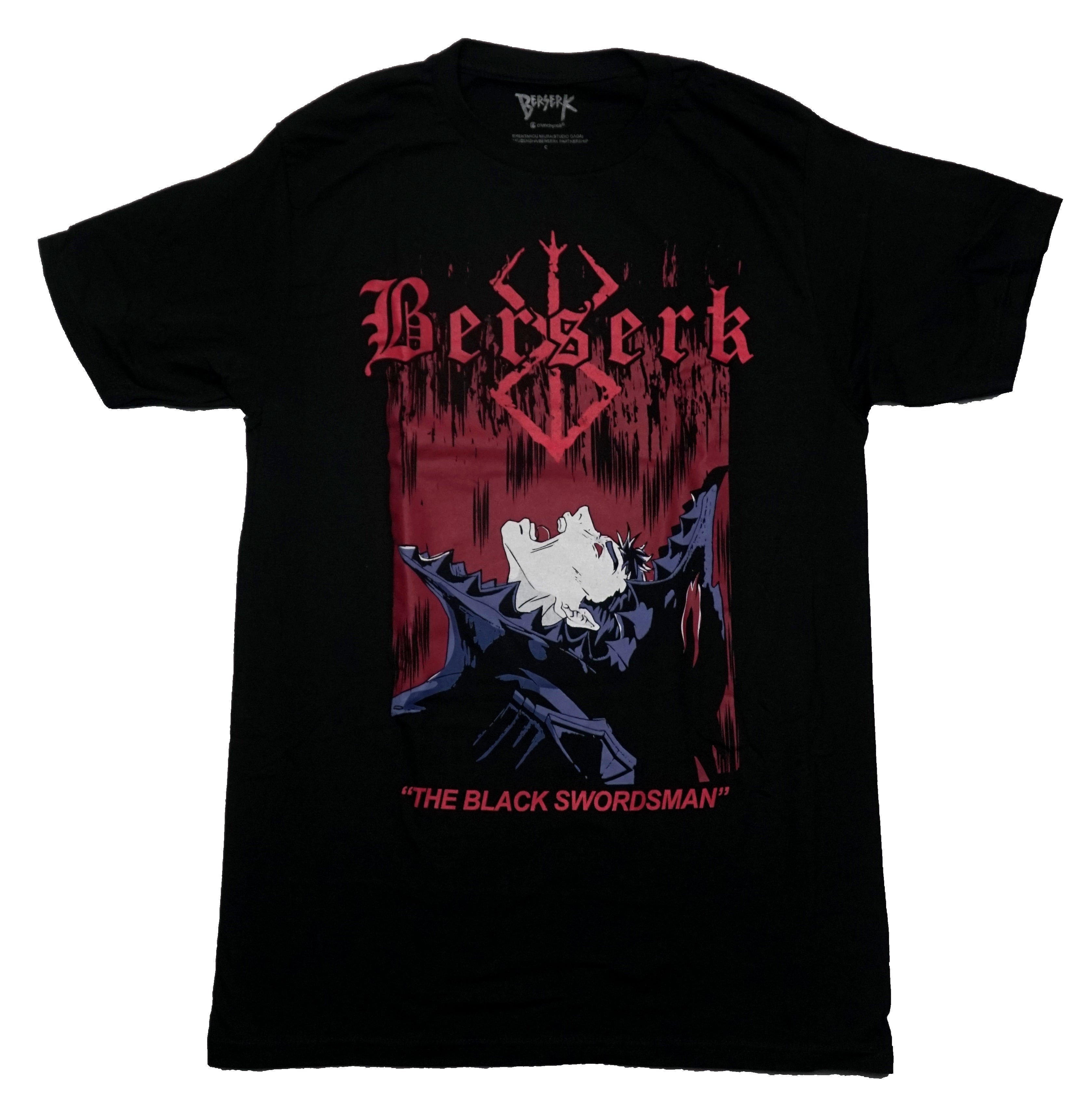 Berserk Mens T-Shirt - The Black Swordsman Guts  Being Eatern By Creature Hoodie, Sweatshirt | CiraTrend.com