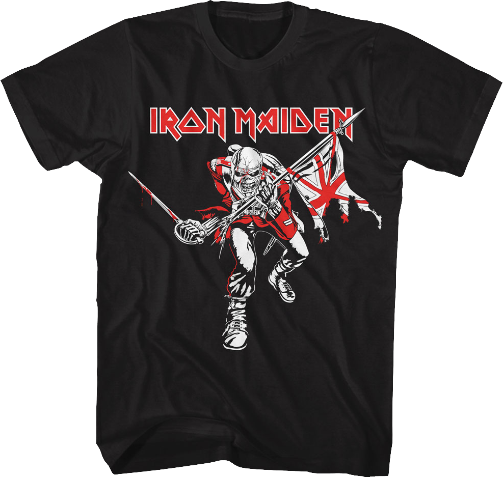 Eddie The Trooper Iron Maiden T-Shirt Hoodie, Sweatshirt | CiraTrend.com (Image 1)